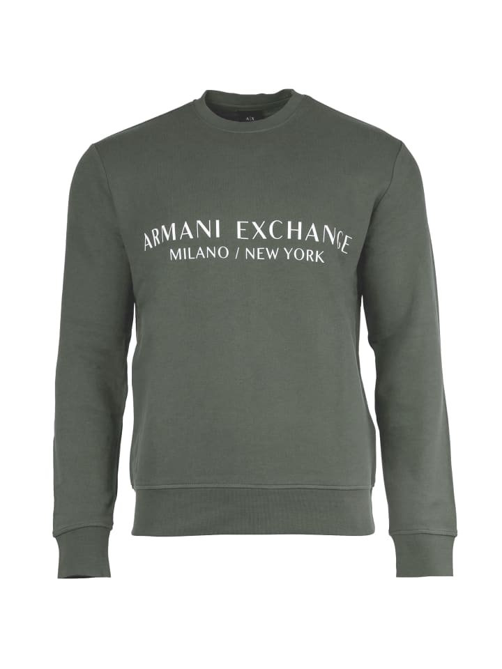 

Толстовка Armani Exchange, цвет agave green