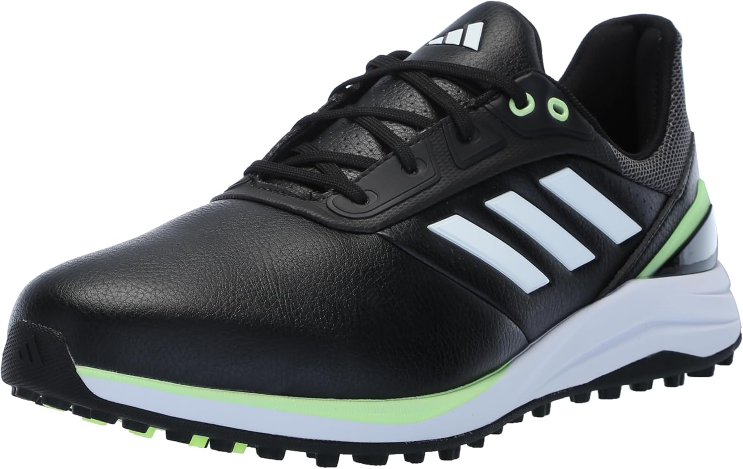 

Мужские гольф обувь Adidas Solarmotion Spikeless Lighstrike 24, белый/черный/зеленый