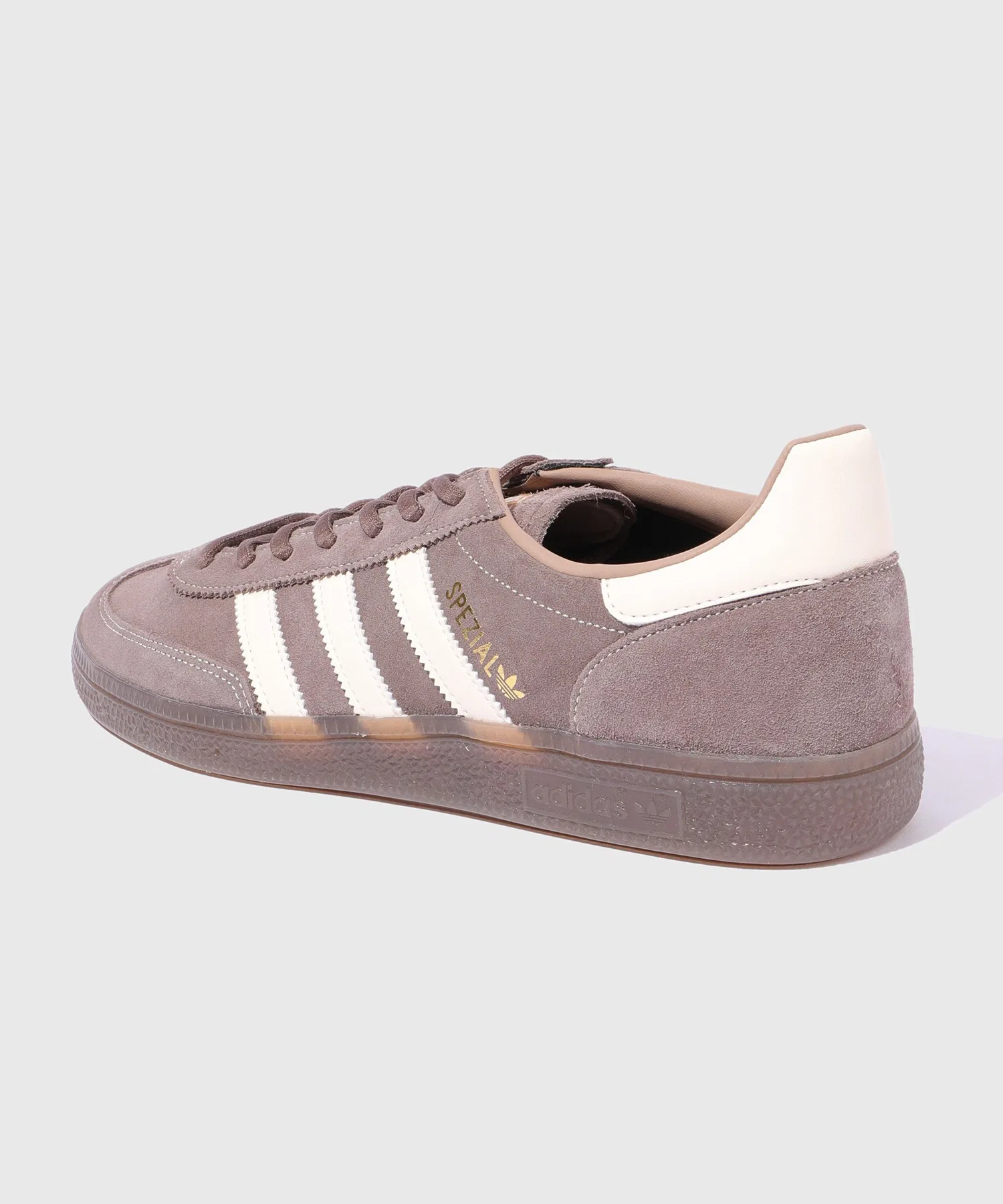 Мужские кроссовки из замши Adidas HANDBALL SPEZIAL KK1153 коричневые — фото 3