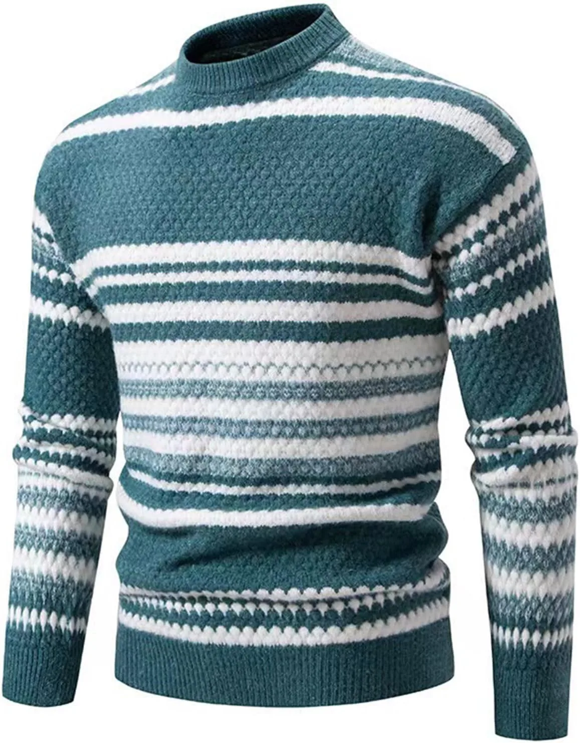

Muscularfit вязаный свитер для мужчин, поло, длинный рукав, легкий, slim fit