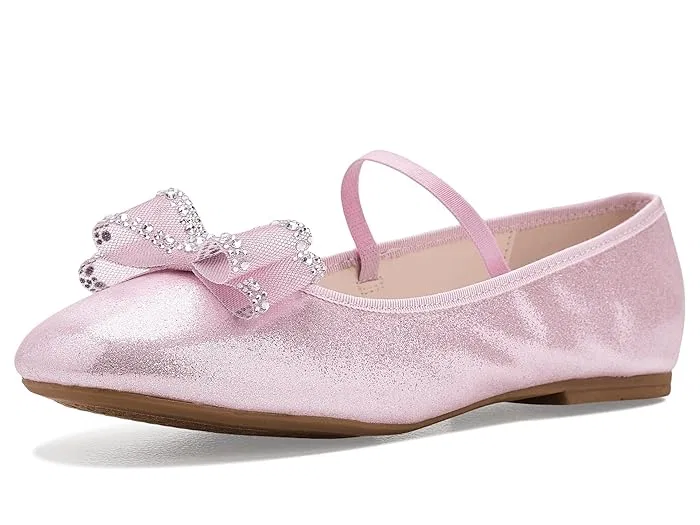 Туфли балетки с бантом Sidnee Nina Kids, Pink