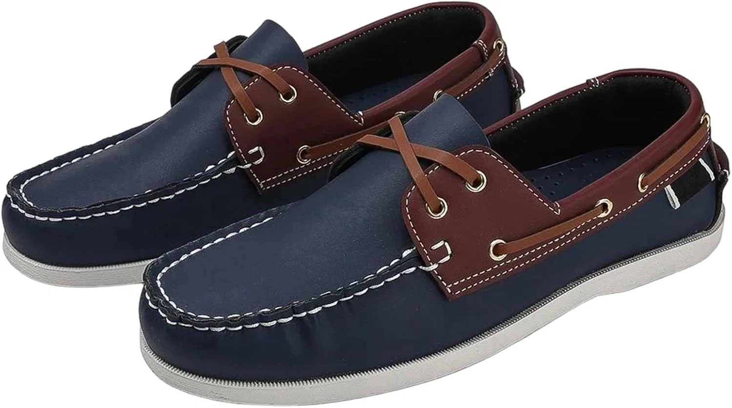 Мокасины мужские Adhdyuud Boat Shoes, синий