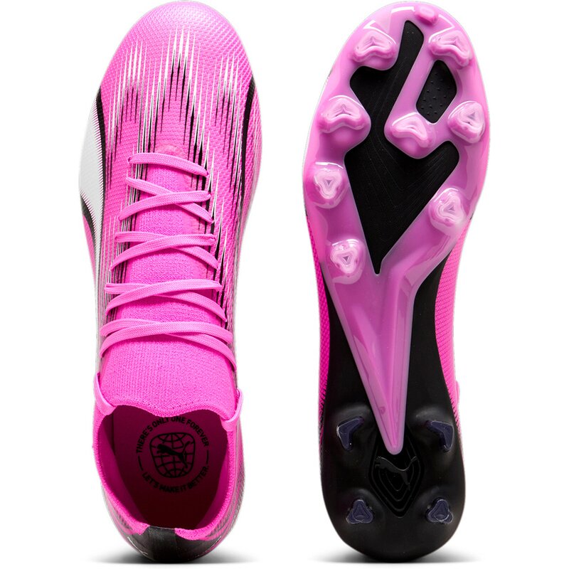 Футбольные бутсы Ultra Match FG/AG Puma, белый — фото 2
