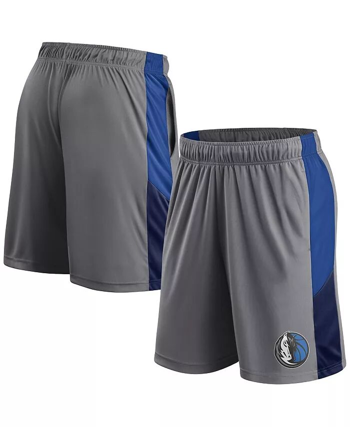 

Мужские серые шорты для тренировок Dallas Mavericks Fanatics