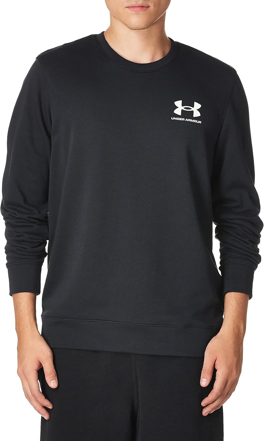

Футболка Under Armour Mens Rival Terry с длинным круглым вырезом, (001) Black/Onyx White, Белый, Футболка Under Armour Mens Rival Terry с длинным круглым вырезом, (001) Black/Onyx White