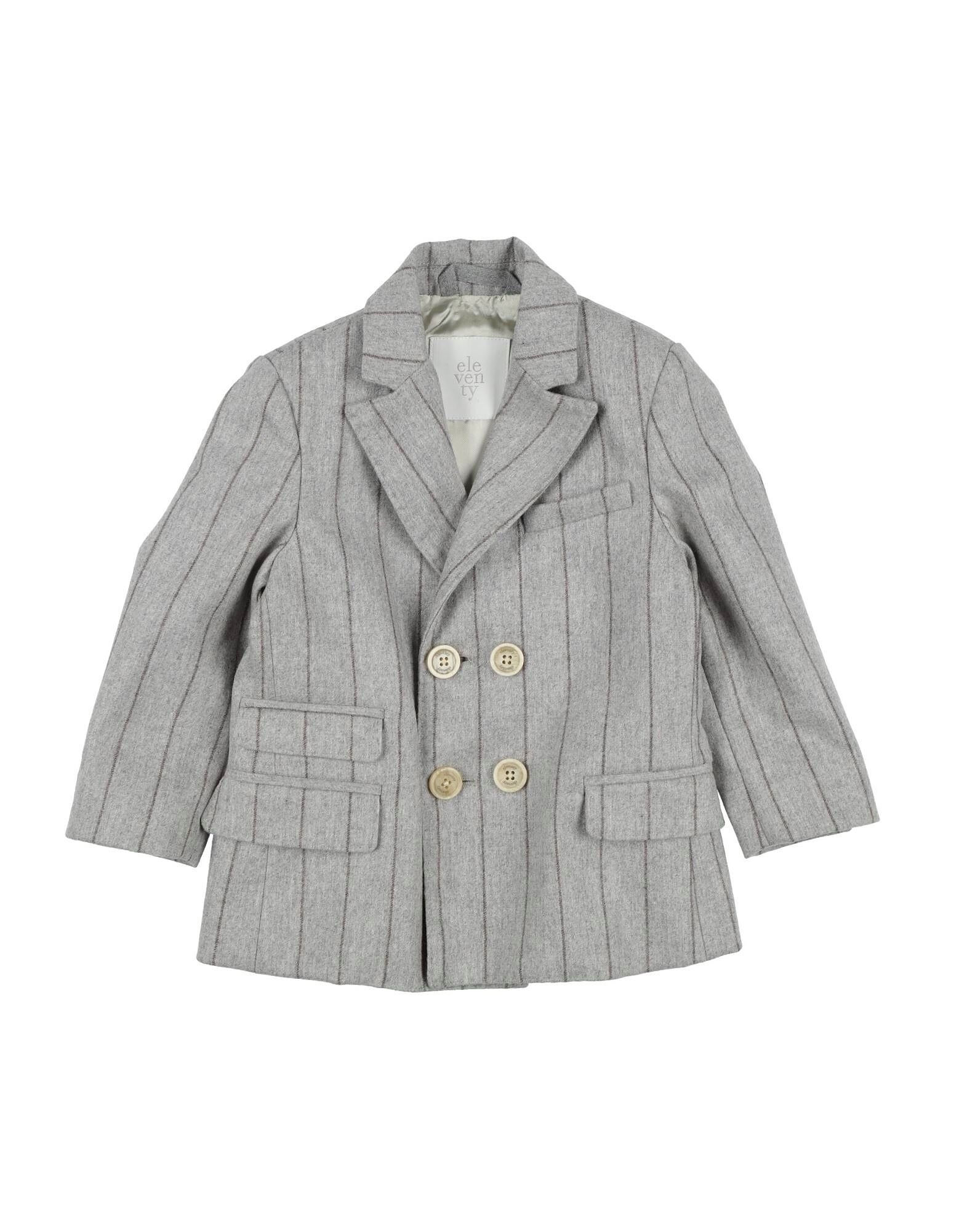 

Блейзер для детей Eleventy, светло-серый