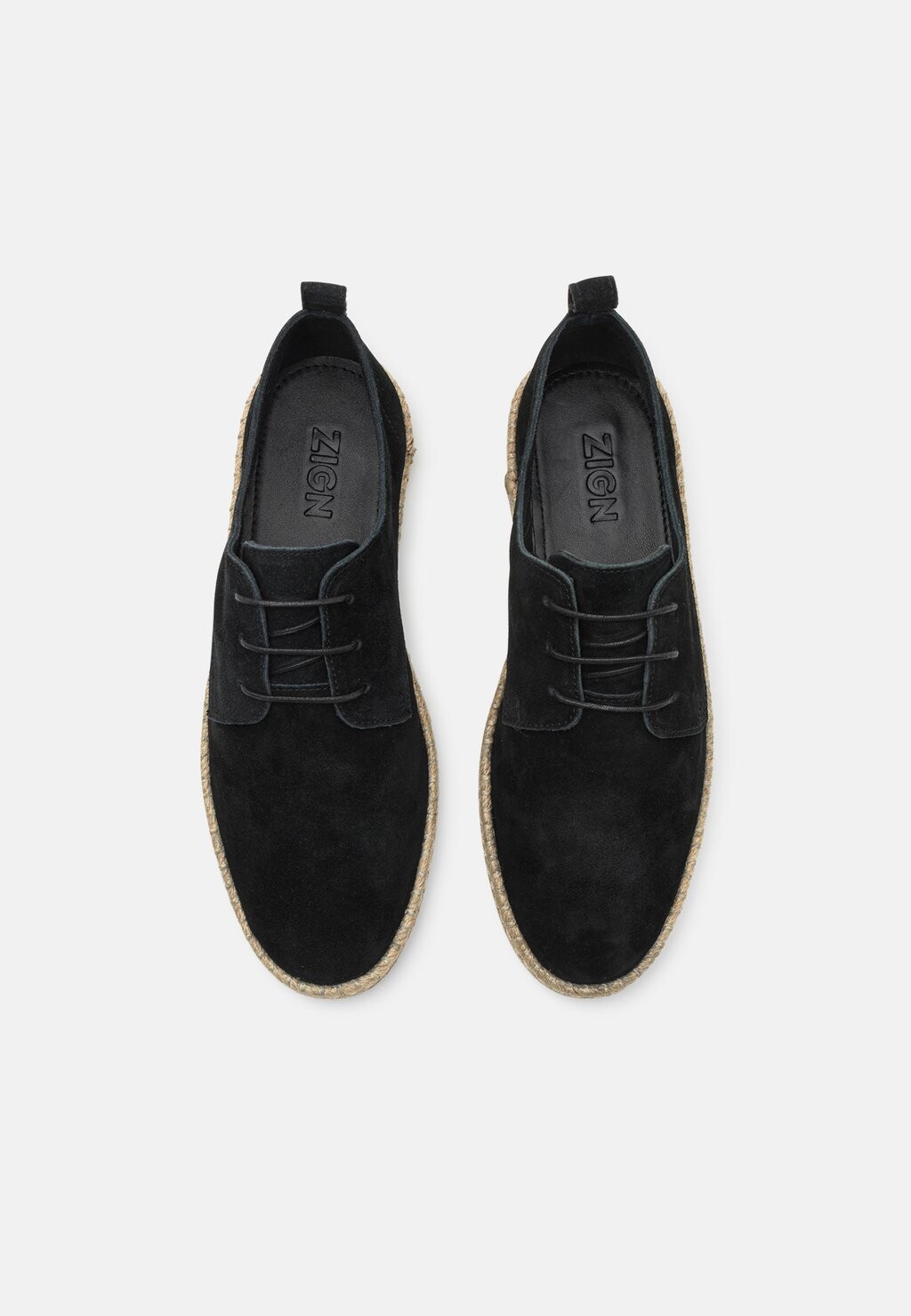 Эспадрильи LEATHER UNISEX Zign, черный