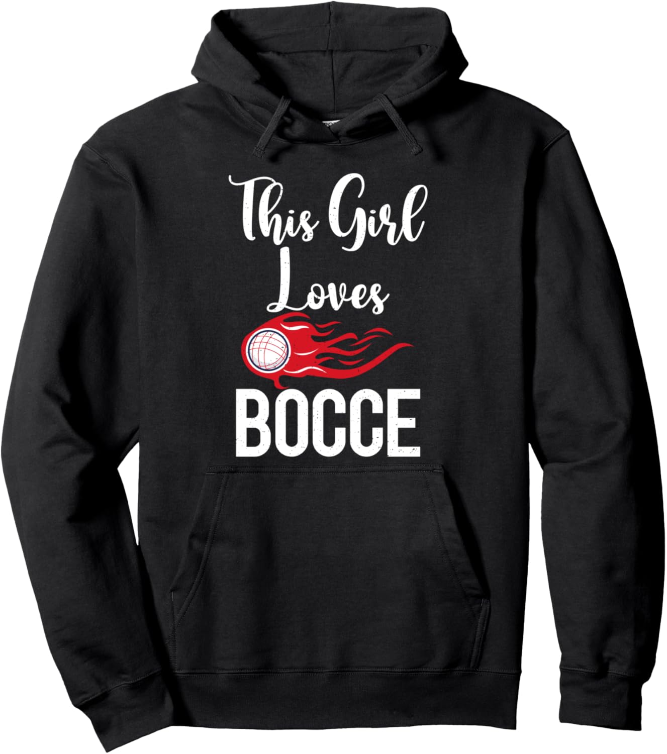

Худи с надписью «Эта девушка обожает бочче» Bocce Gift Ideas & Accessories, черный