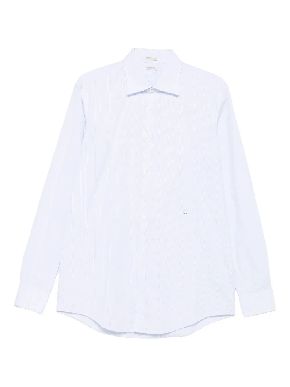 

Полосатая рубашка с длинными рукавами Massimo Alba, белый