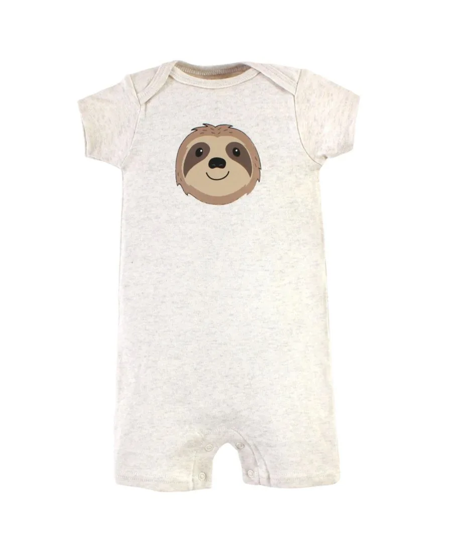 Мягкие хлопковые комбинезоны Hudson Baby, Sloth — фото 2
