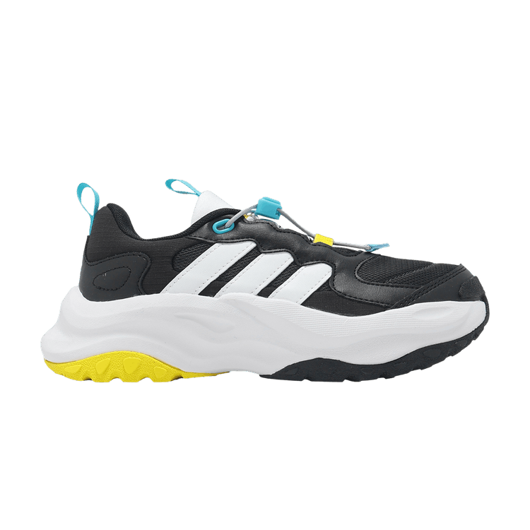 

Кроссовки Maxxwavy K 'Black Carbon Aqua Yellow', черный