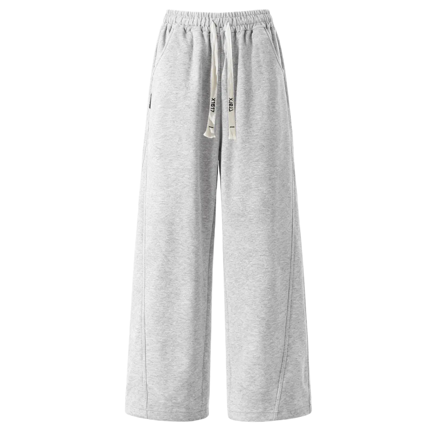 

Повседневные брюки унисекс утепленные с флисовой подкладкой X1617, серый[fleece-lined]