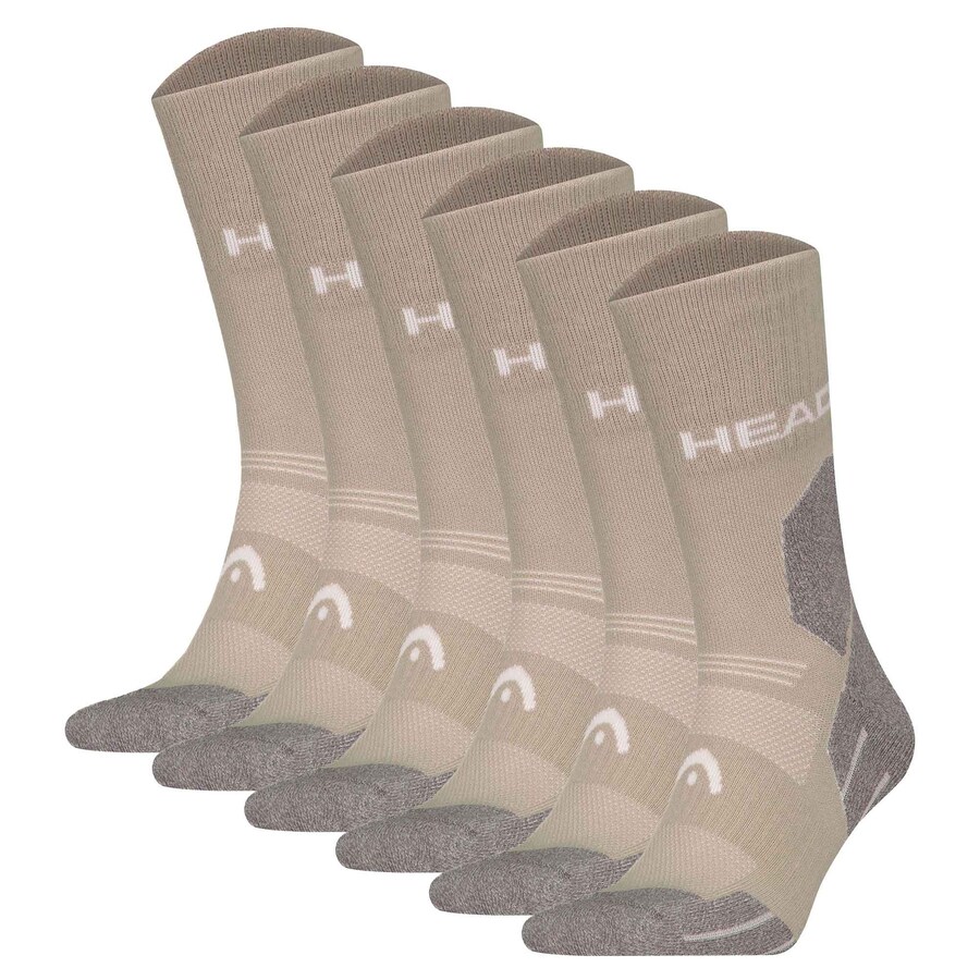 

Спортивные носки HEAD, цвет Taupe/mottled grey
