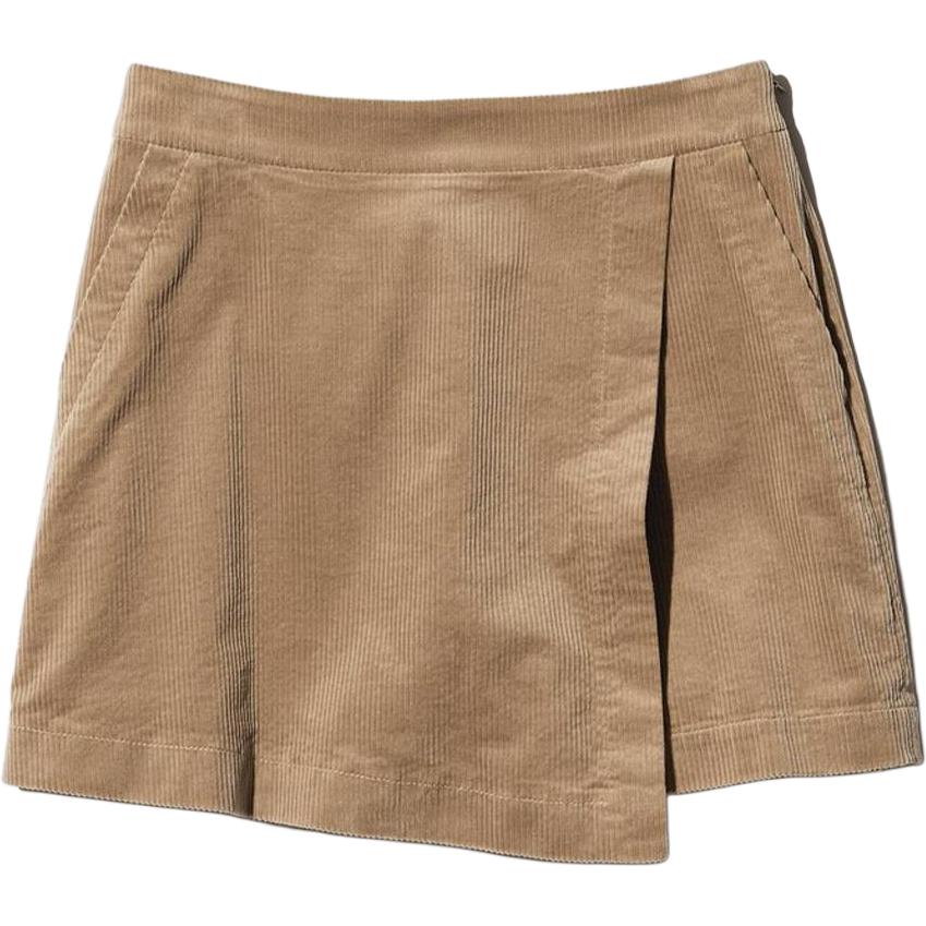 

Повседневные шорты женские светло-коричневые UNIQLO, светлая умбра