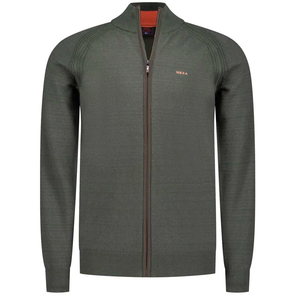 

Толстовка Nza New Zealand Oakley full zip, зеленый