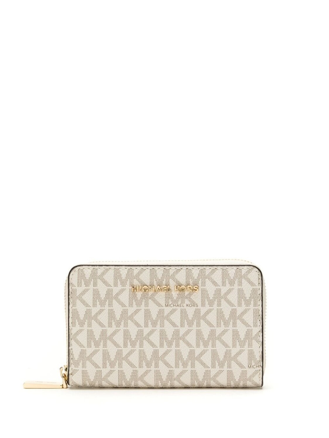 

Michael Kors маленький кошелек на молнии с монограммой, нейтральный цвет