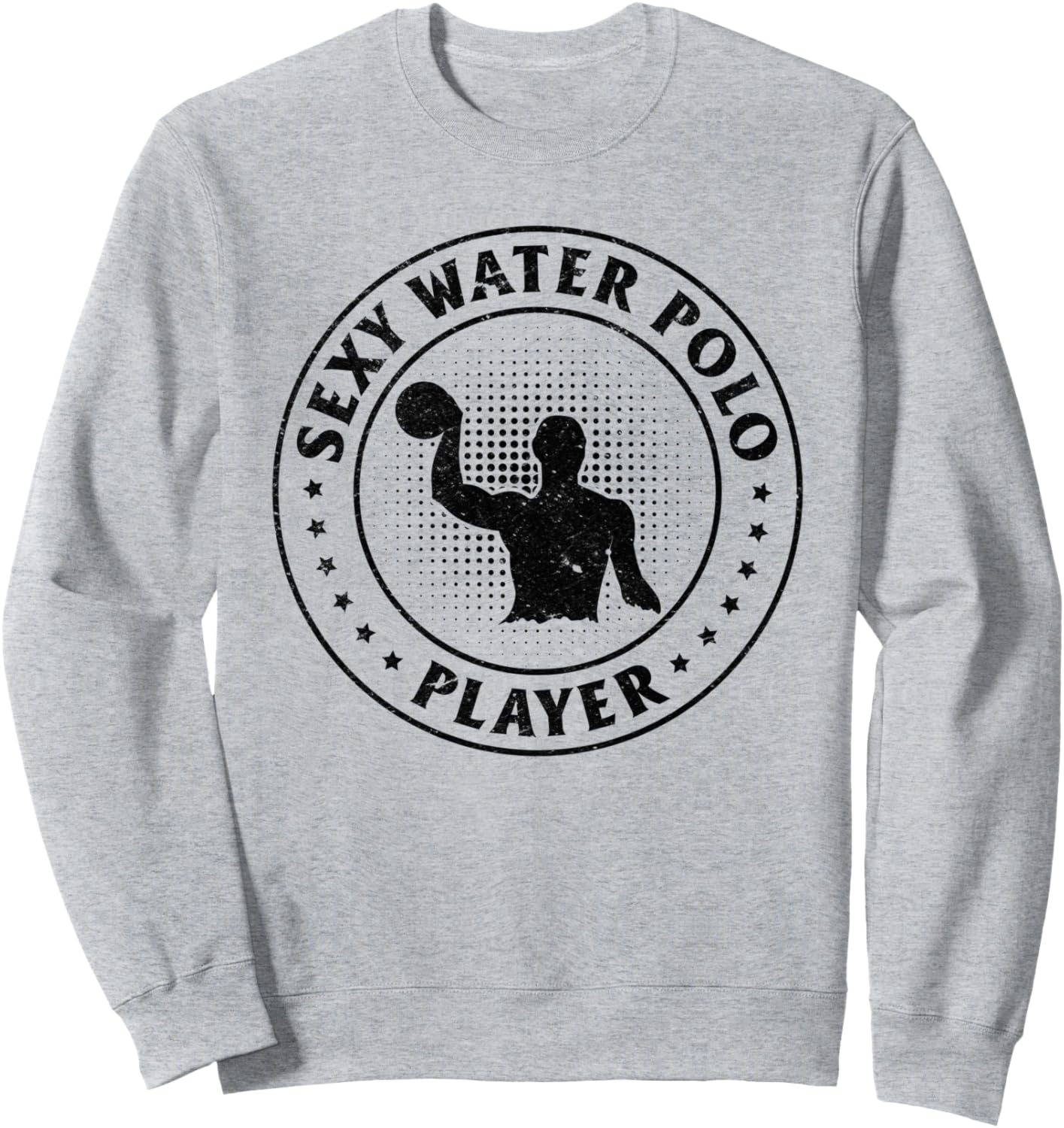 

Игра в водное поло - Сексуальная толстовка игрока в водное поло Waterpolo Sport, серый