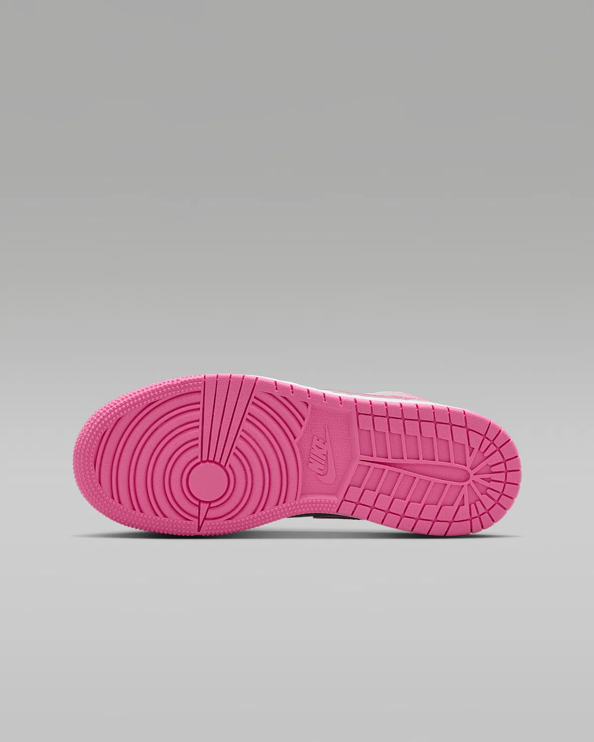 Кроссовки Air Jordan 1 Mid Alt SE для детей, Vast Grey/Sail/Pink Bloom/Pink Glow — фото 2