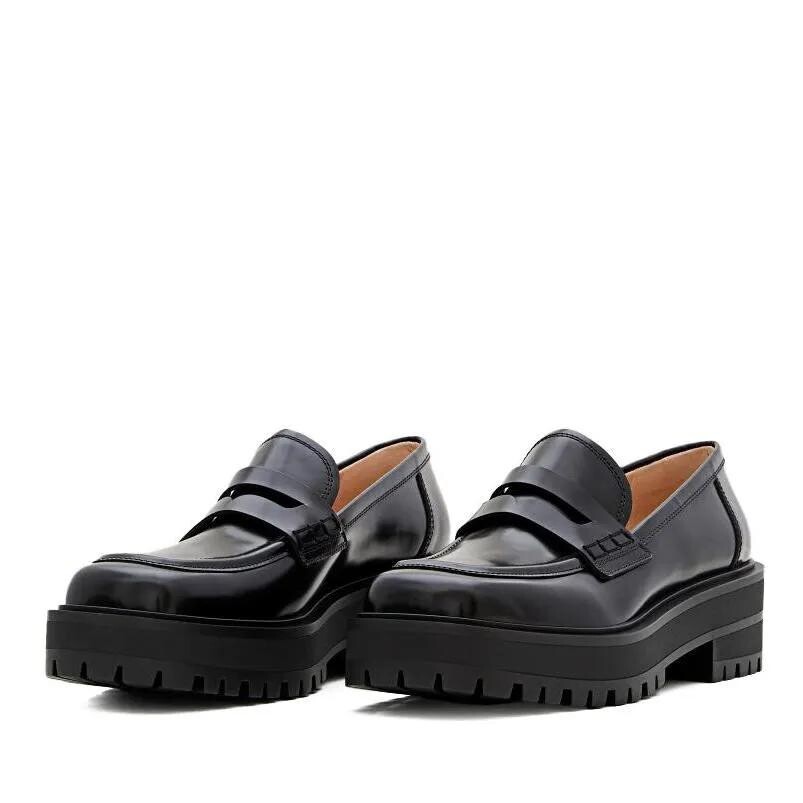 

Кожаные лоферы Gianvito Rossi, черный