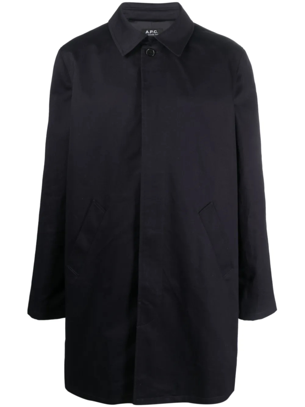 

A.P.C. плащ Ville, синий