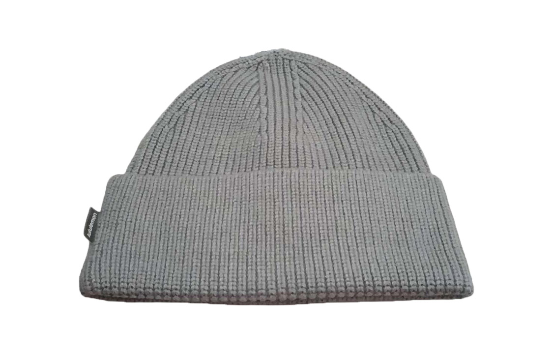 

Lululemon Серая унисекс шерстяная шапка, Gray