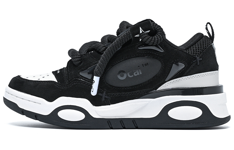 

Ocai STA RETRO x Black Flag Низкие скейтбордные кроссовки унисекс, черный