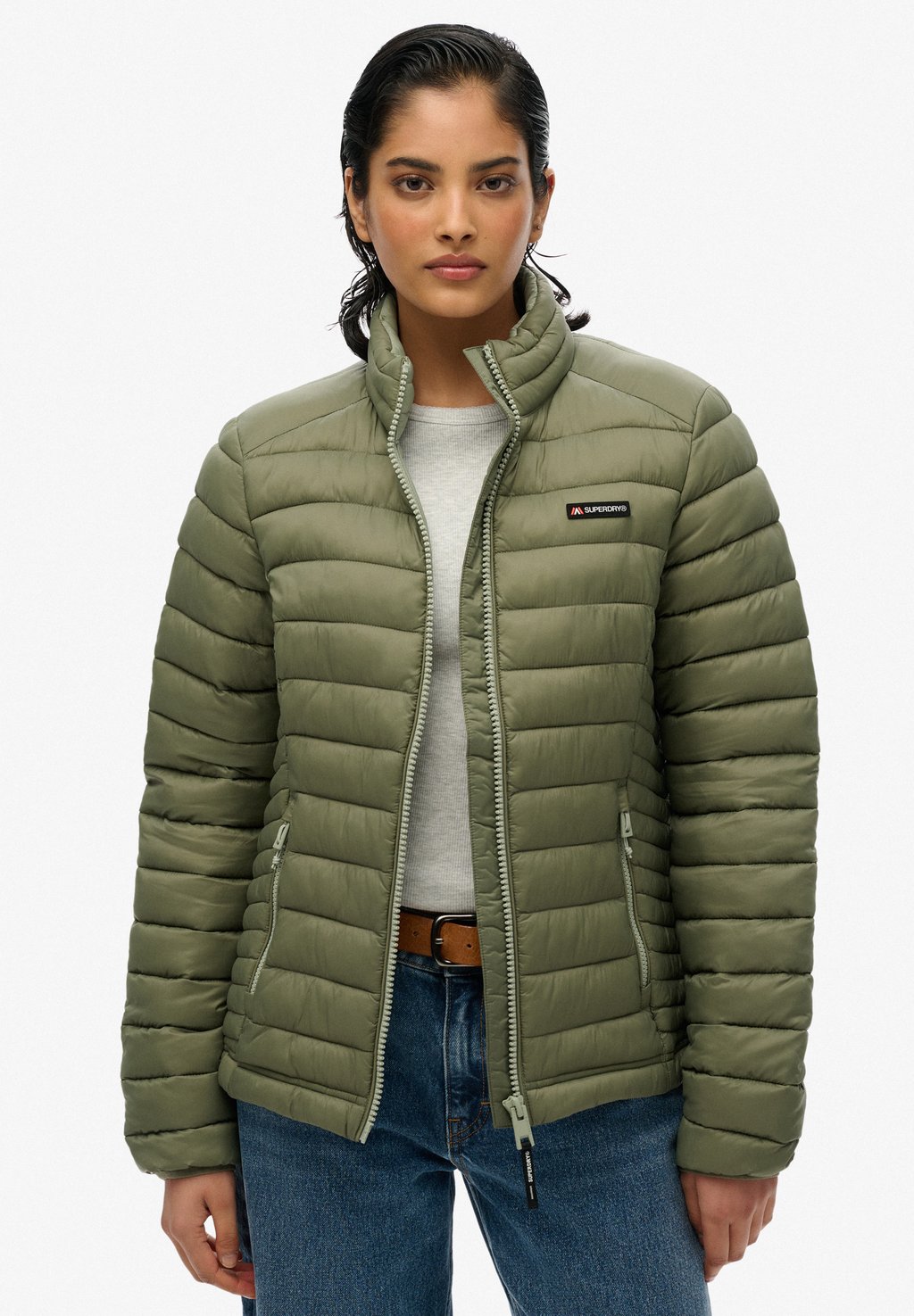 

Зимняя куртка Superdry, зеленый