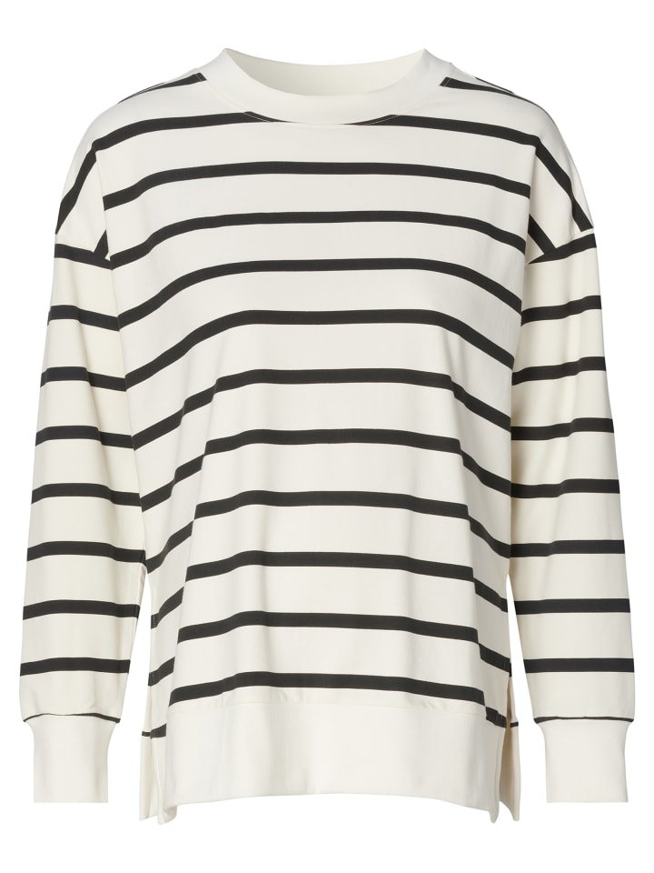 

Свитер для кормящих мам Пепе в кремовую полоску Noppies