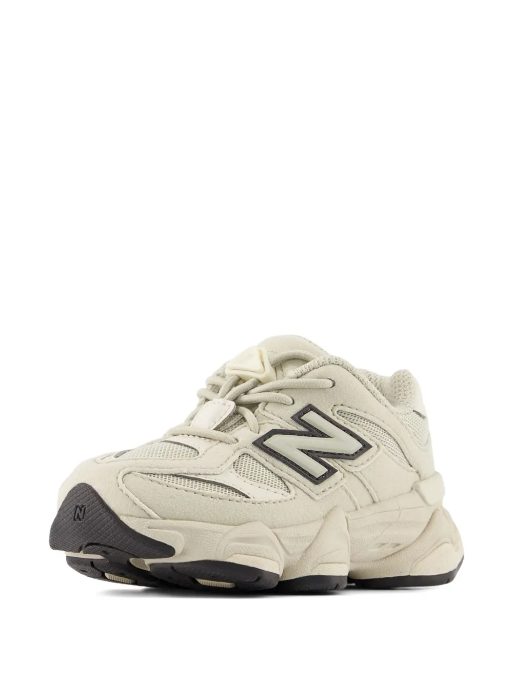 Кроссовки на шнуровке 9060 New Balance Kids, бежевый — фото 3