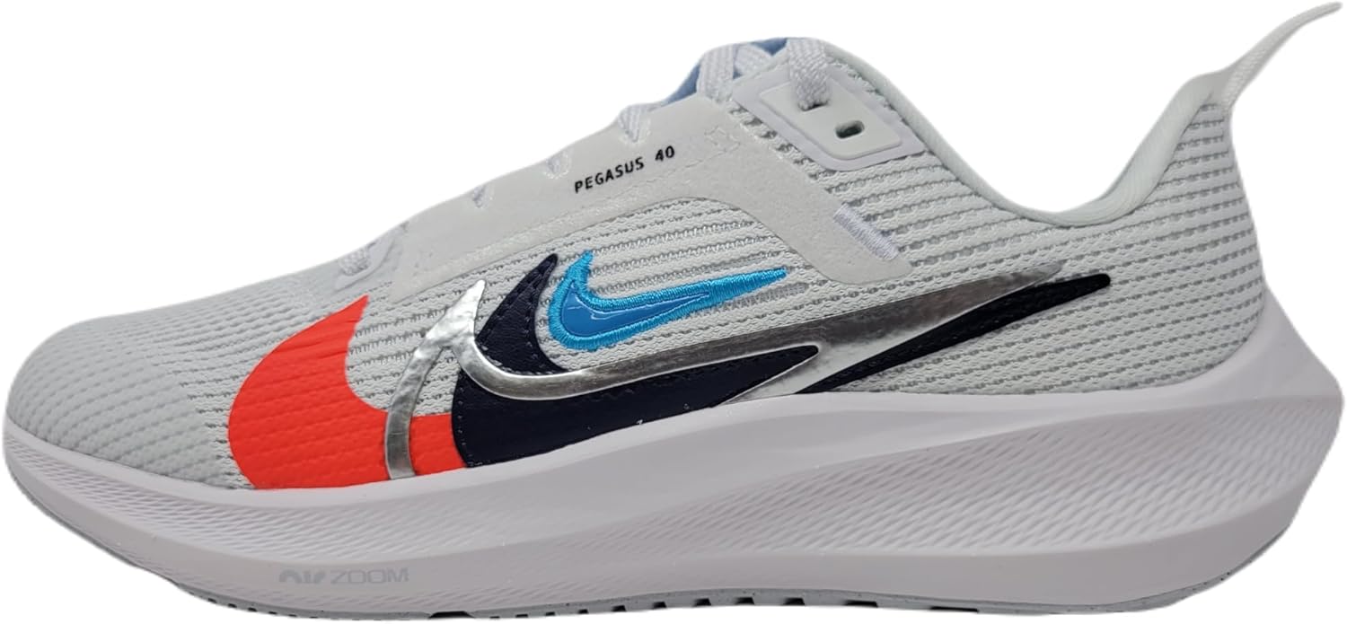 

Детские кроссовки Nike Air Zoom Pegasus 40 GS унисекс, White/Multi-Color