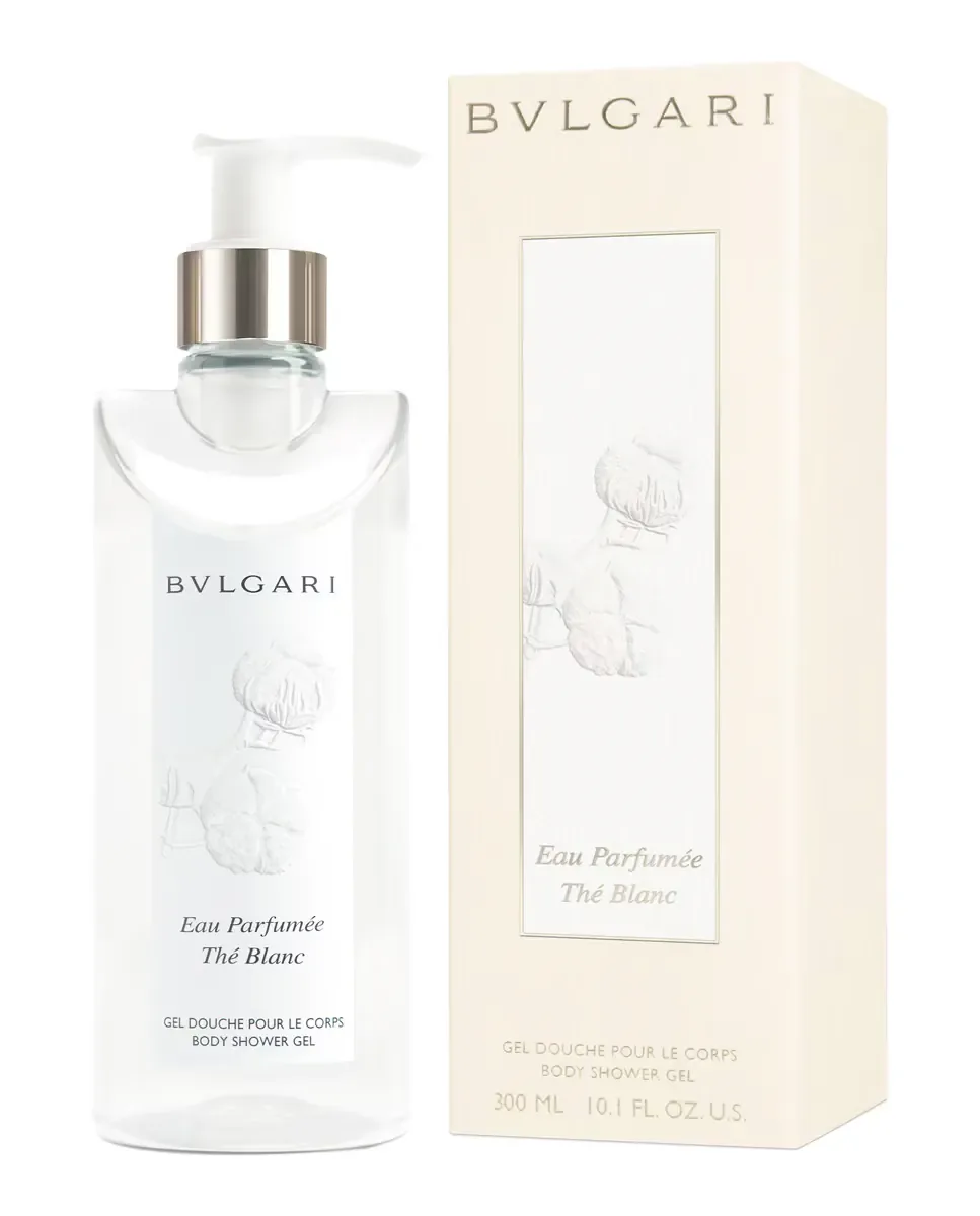 Гель для ванны и душа Eau Parfumée Белый чай 300 мл Bvlgari — фото 2