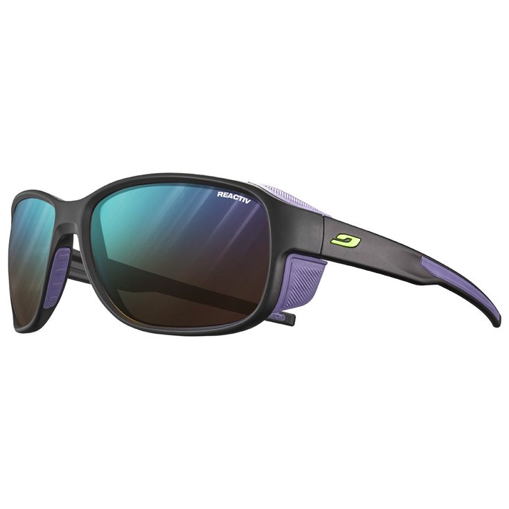 

Солнцезащитные очки montebianco 2 mat noir фиолетовые реактивные 2-4 Julbo