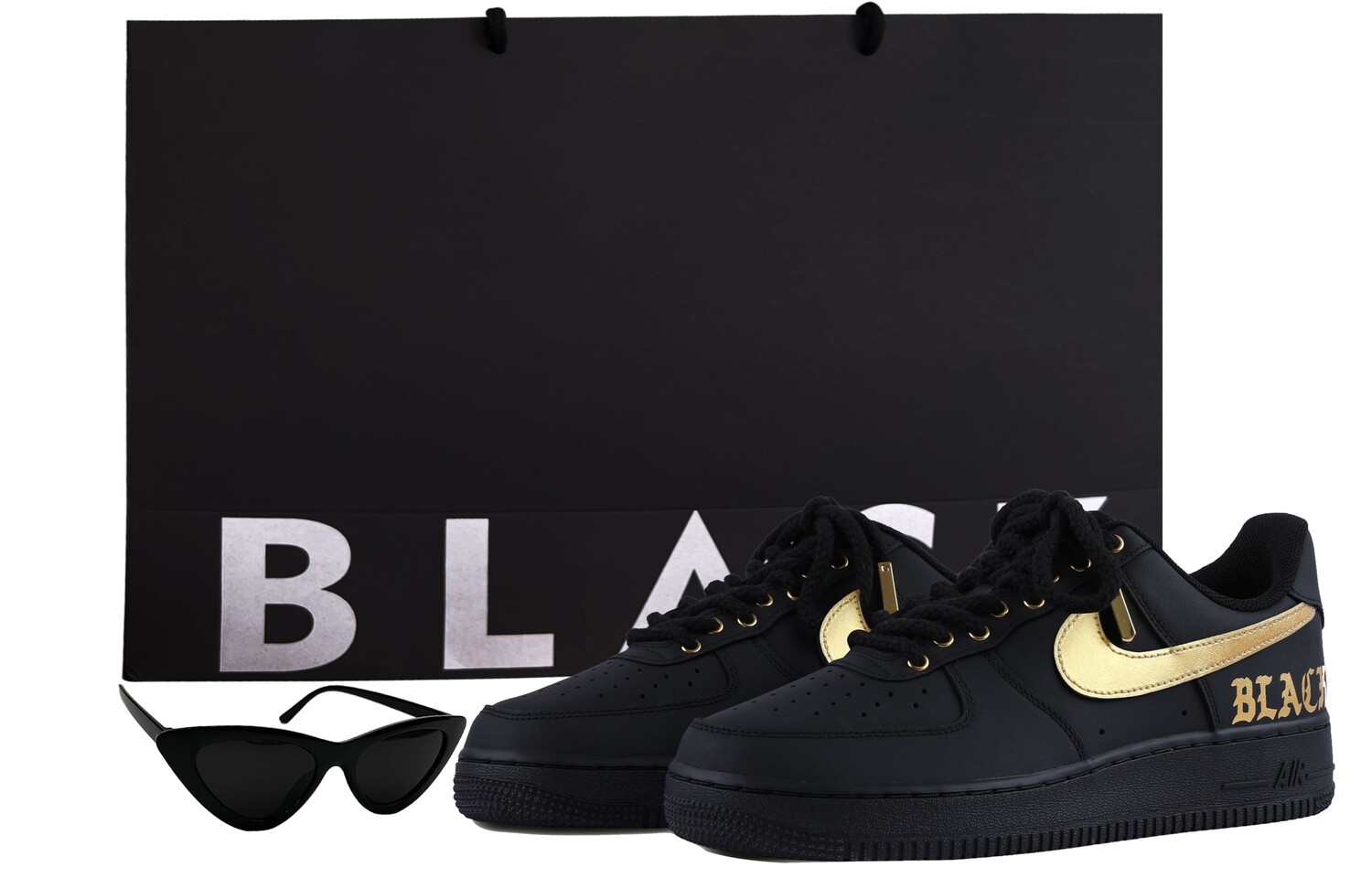 

Мужские кроссовки для скейтбординга Nike Air Force 1, Black