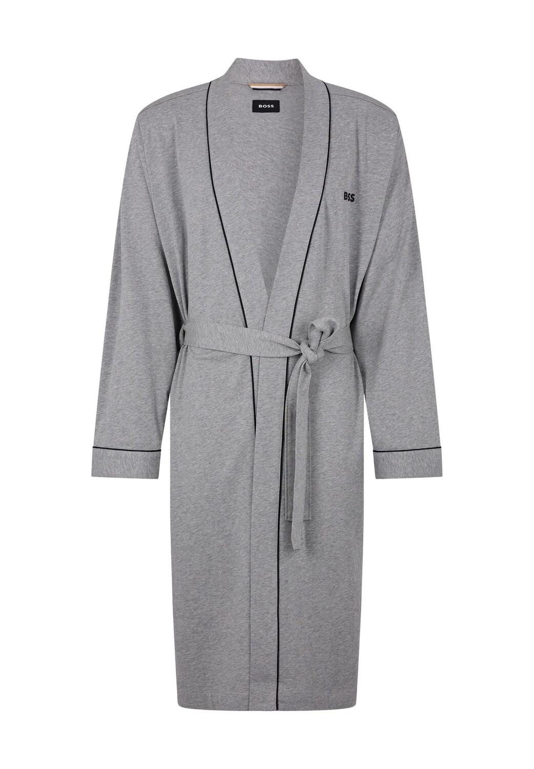 

Халат с логотипом для мужчин BOSS, цвет 033 Medium Grey