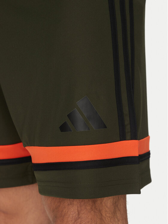 Спортивные шорты обычного кроя Squadra 25 JN7855 Adidas, зеленый — фото 4