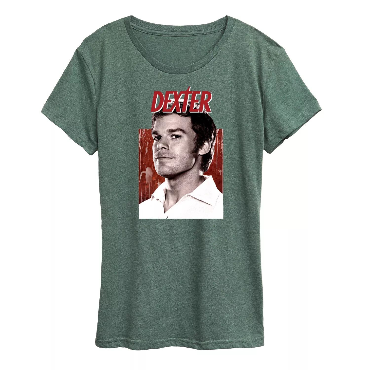 

Женская футболка с рисунком Dexter Portrait Licensed Character