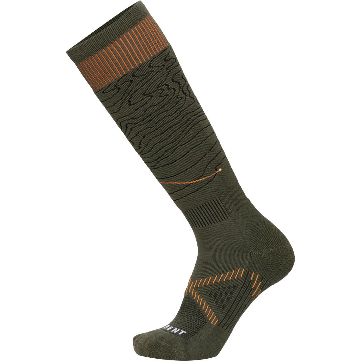 

Куртка Xavier de le rue pro series light cushion snow sock Le Bent, цвет dark eucalypt