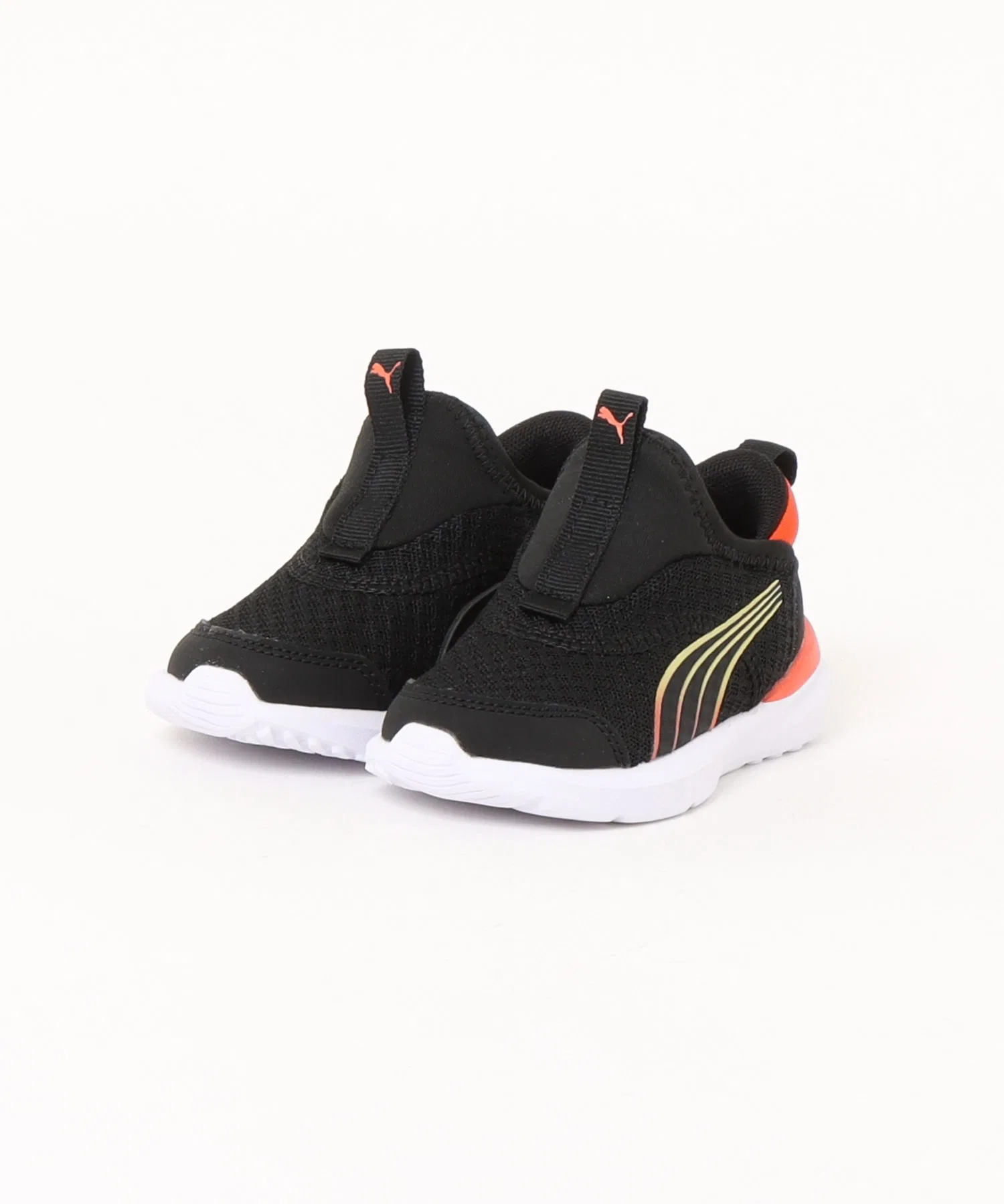 Детские кроссовки PUMA KRUZ EASE IN INF для малышей красно-чёрные