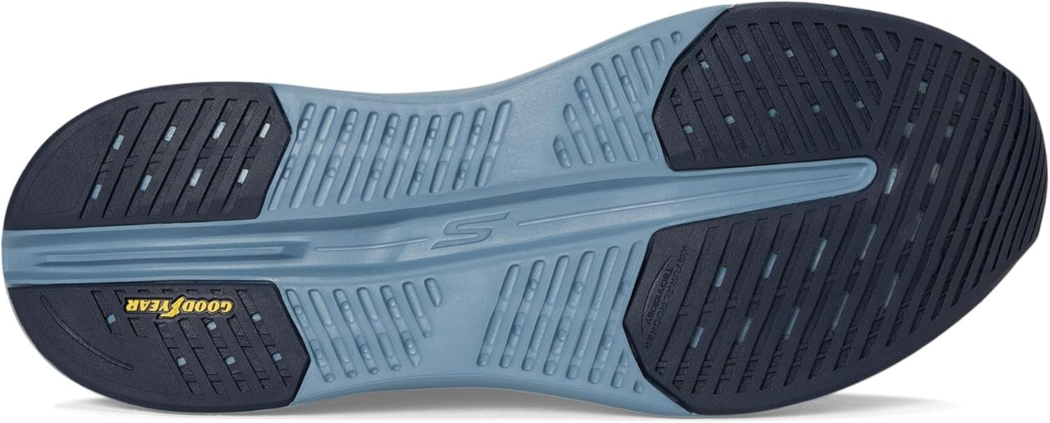 Мужские кроссовки Skechers Max Cushioning Glide Step Euclid с легким надеванием, темно-синий — фото 3