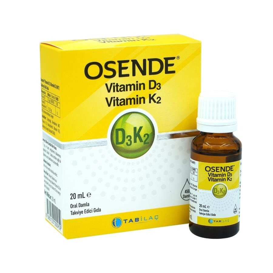 

Osende витамин D3K2 капли 20 мл TAB İLAÇ