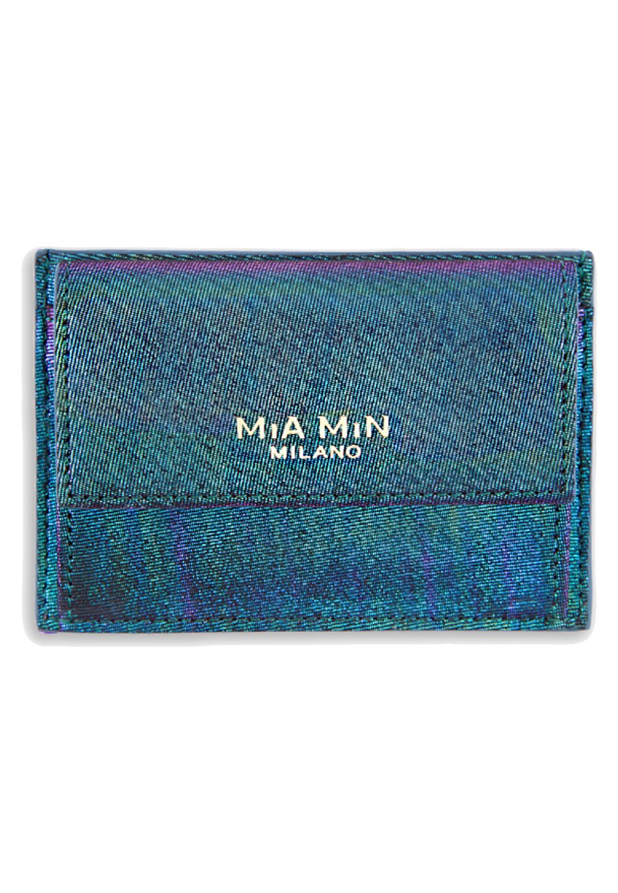

Кошелек MiA MiN Milano VITA COLORATA, Grün Violett/Metallic Green