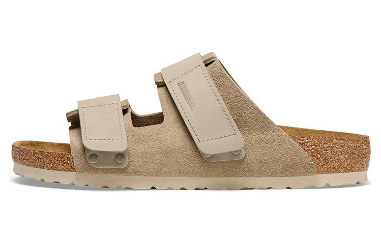 Сандалии из кожи с ремешком Kyoto Touch Birkenstock, Taupe