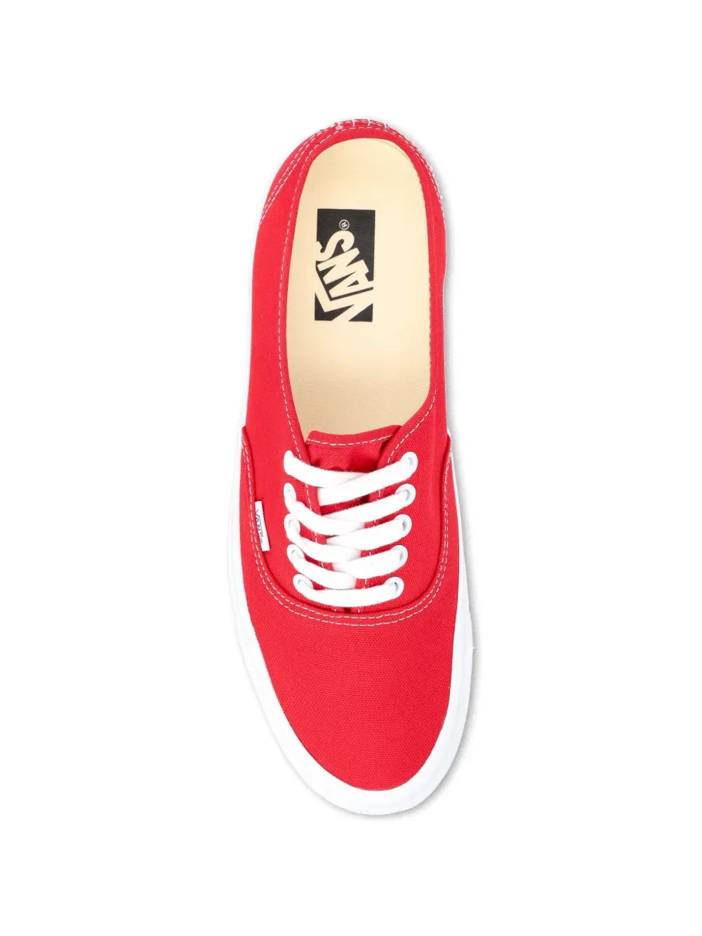 Кроссовки Skate из натурального хлопка Vans, красный — фото 4