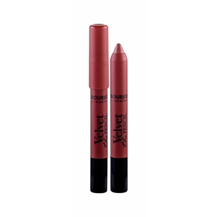 

Bourjois Paris 3g Velvet Le Pencil, 10 Brun De Folie, Помада