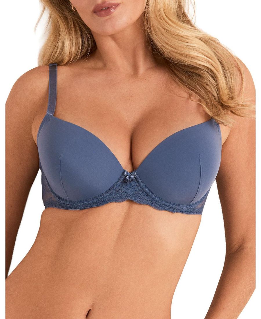 

Женский бюстгальтер Jennakate Push Up Demi Bra Adore Me, Dark blue