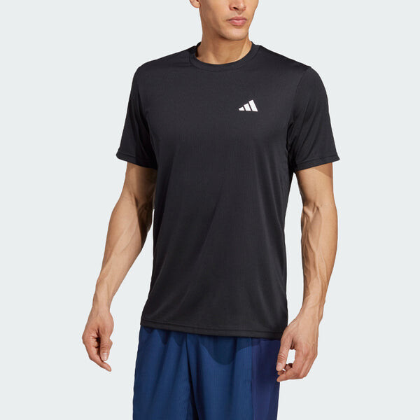 Футболка Adidas Train Essentials Training T-Shirt 'Black', черный — фото 2