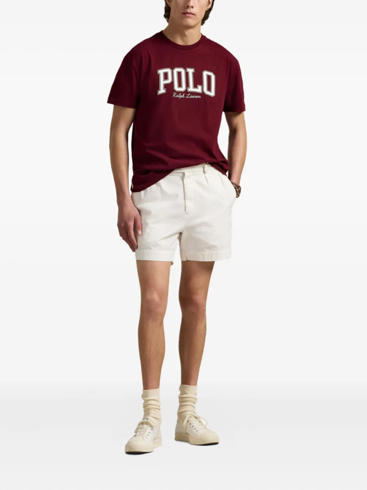 Polo Ralph Lauren футболка с логотипом, красный — фото 2
