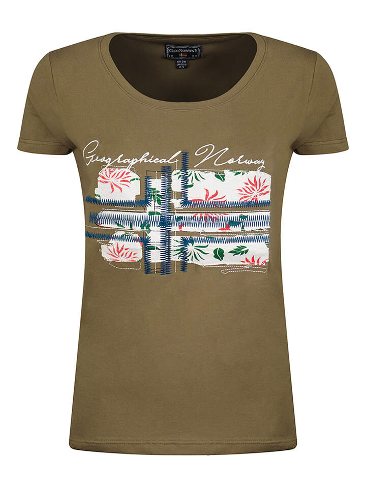 

Футболка Geographical Norway, хаки