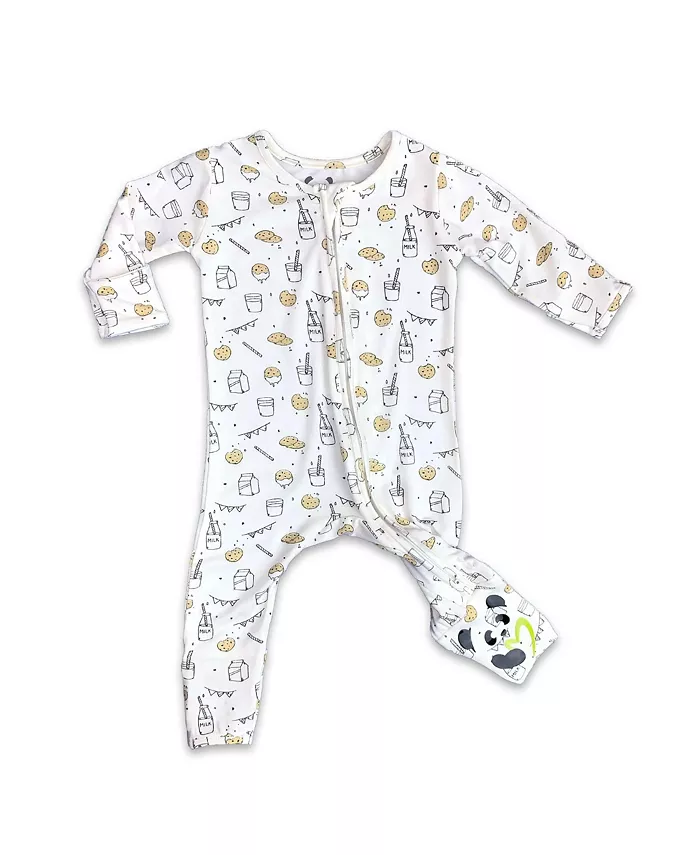 

Унисекс комбинезон Baby Milk and Cookies Original Convertible Footie Bellabu Bear, мультиколор
