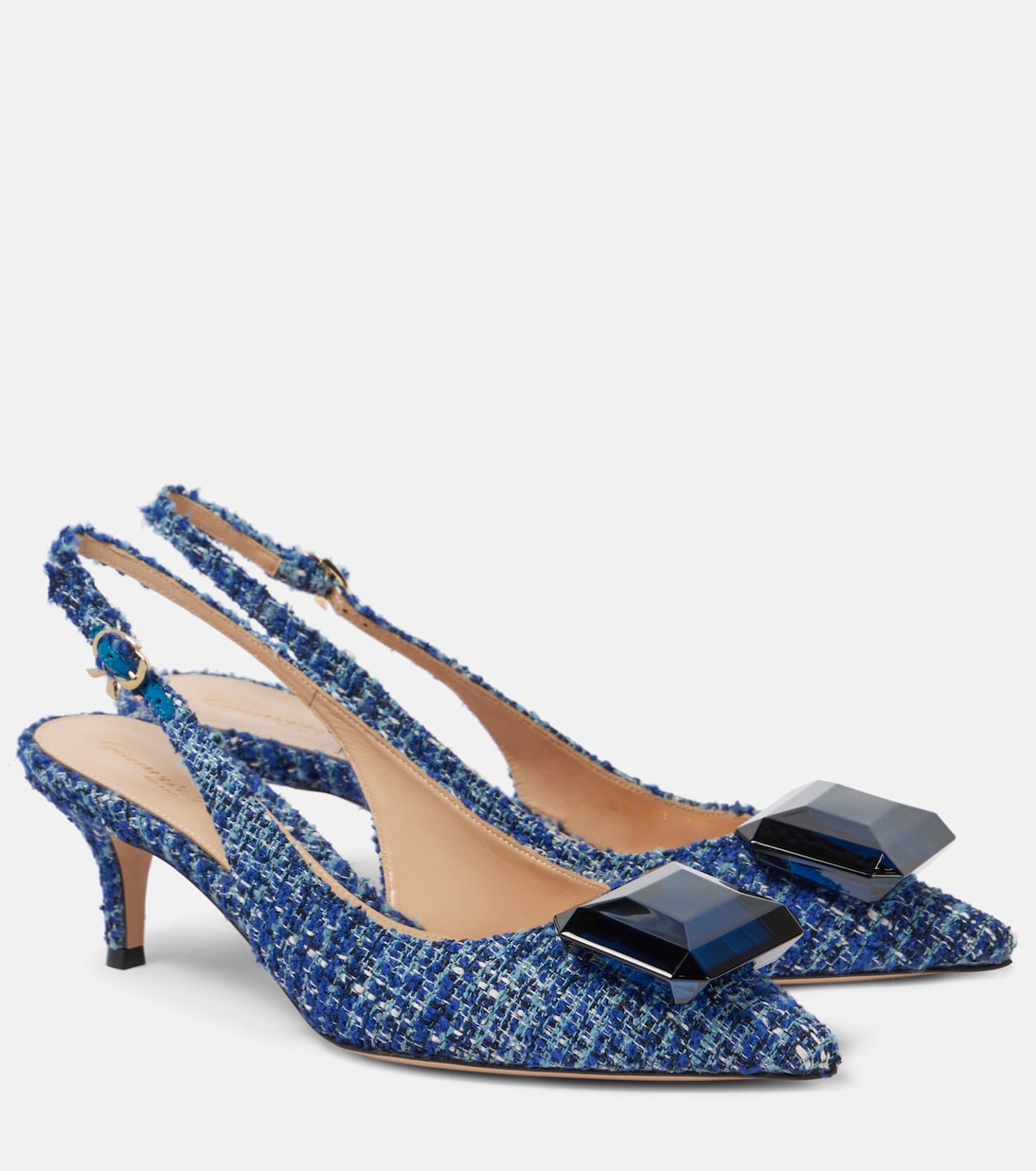 Туфли Jaipur 55 букле с пяткой на пятке Gianvito Rossi, Rio
